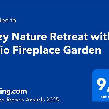 Cozy Nature Retreat With Patio Fireplace Garden Maciejowice Экстерьер фото