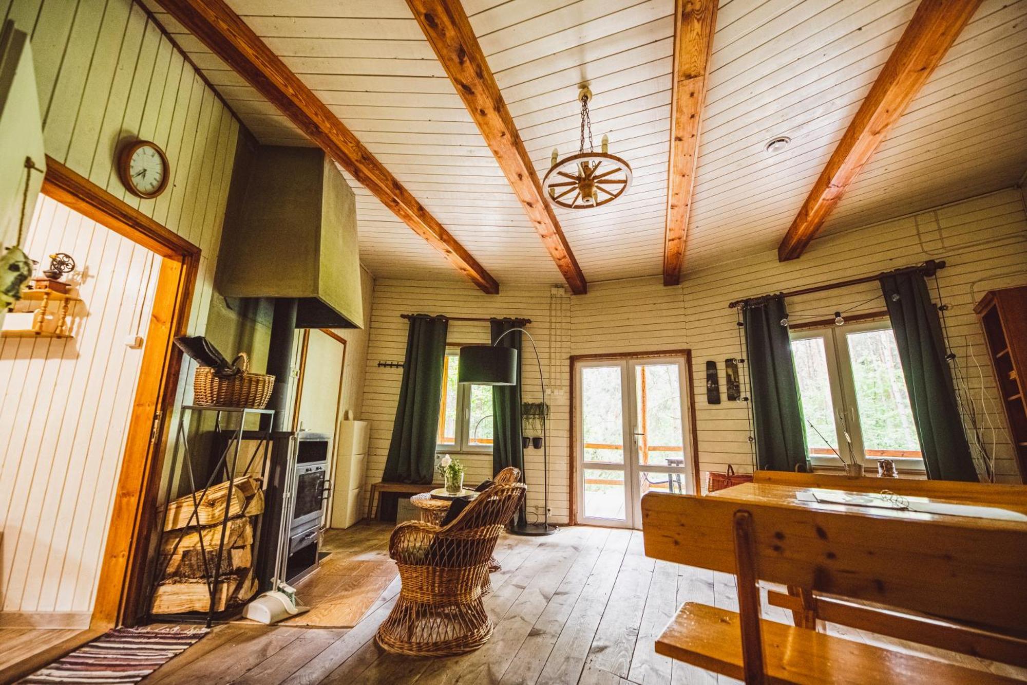 Cozy Nature Retreat With Patio Fireplace Garden Maciejowice Экстерьер фото