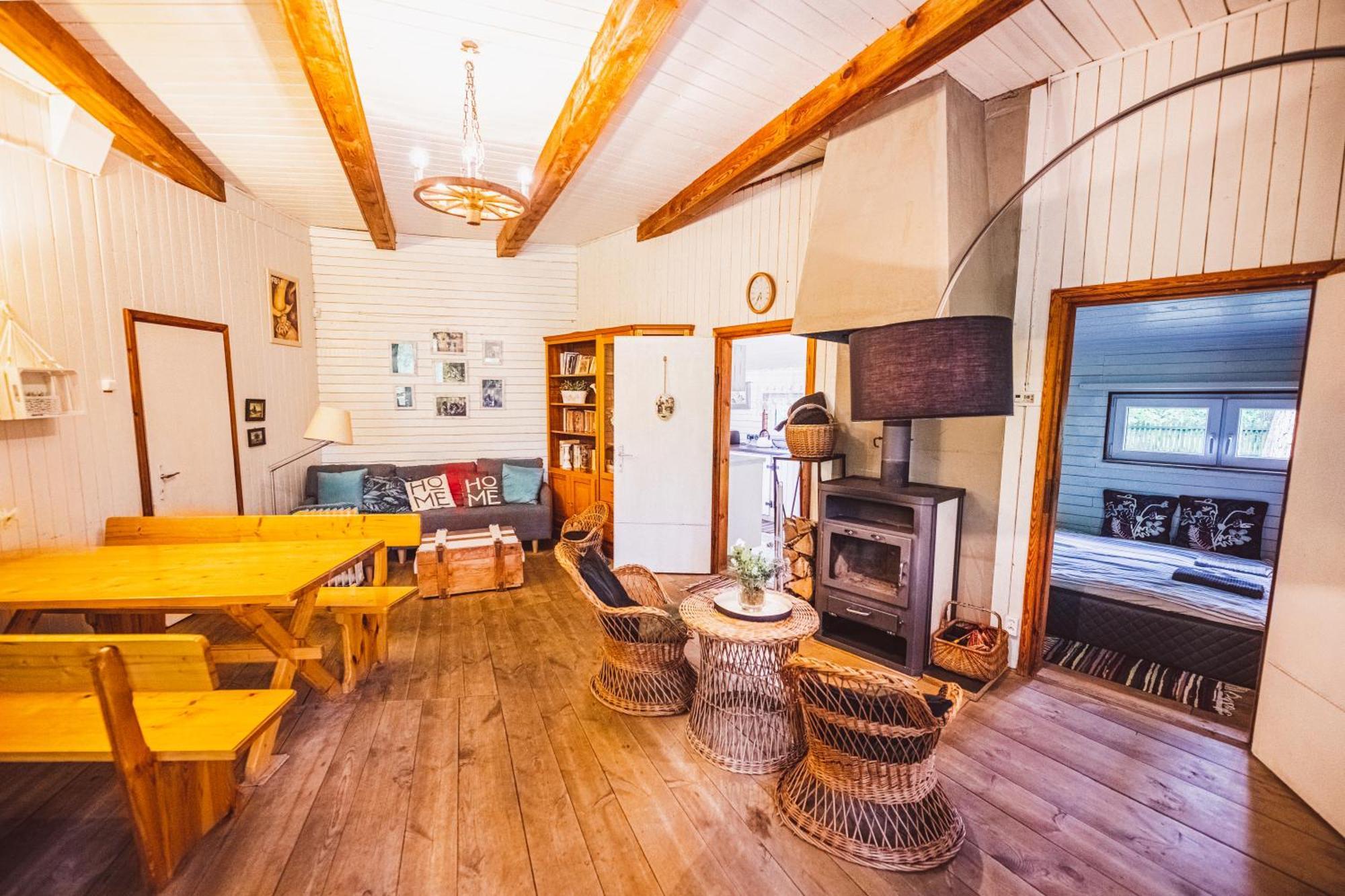 Cozy Nature Retreat With Patio Fireplace Garden Maciejowice Экстерьер фото