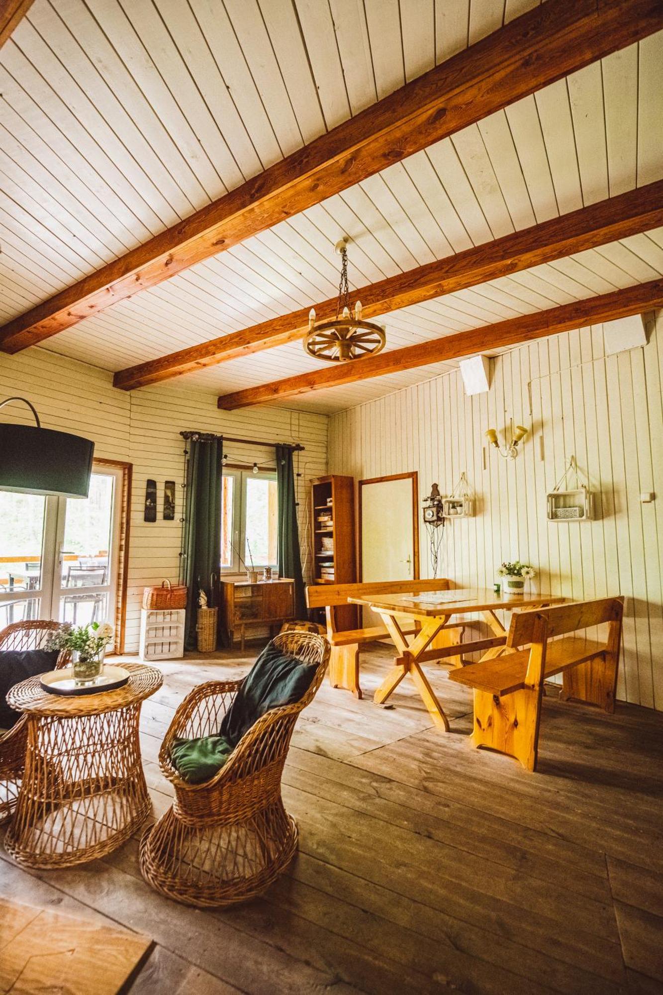 Cozy Nature Retreat With Patio Fireplace Garden Maciejowice Экстерьер фото