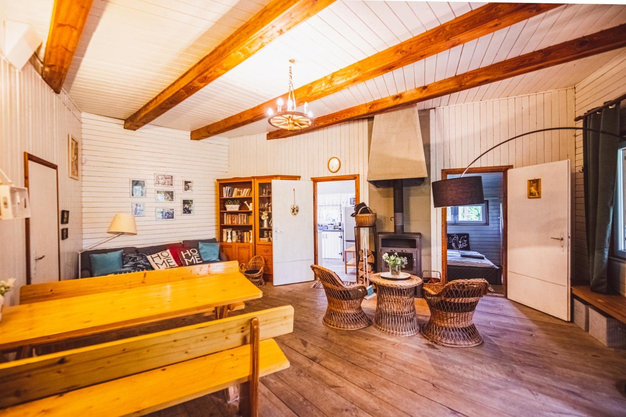 Cozy Nature Retreat With Patio Fireplace Garden Maciejowice Экстерьер фото