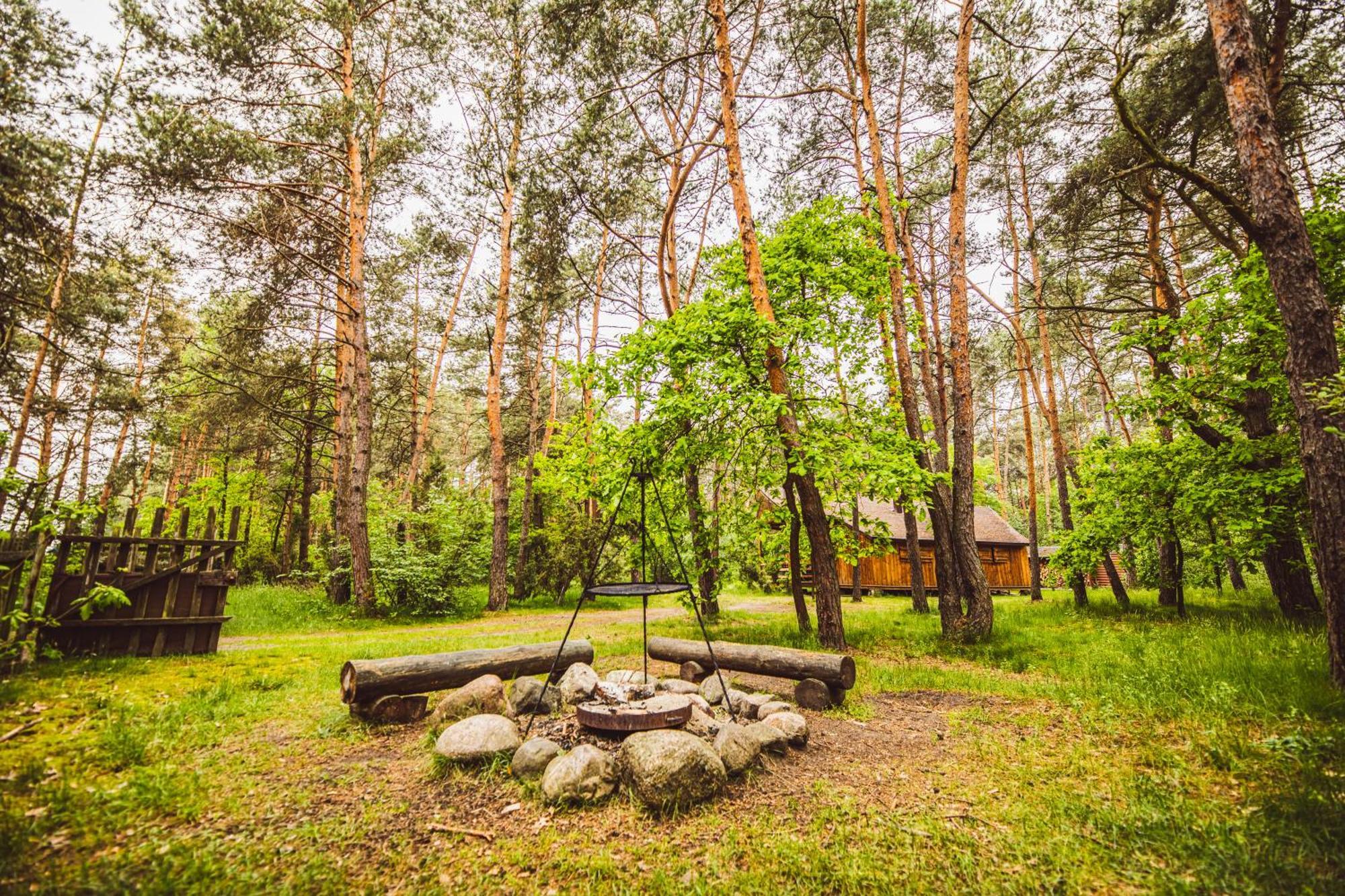Cozy Nature Retreat With Patio Fireplace Garden Maciejowice Экстерьер фото