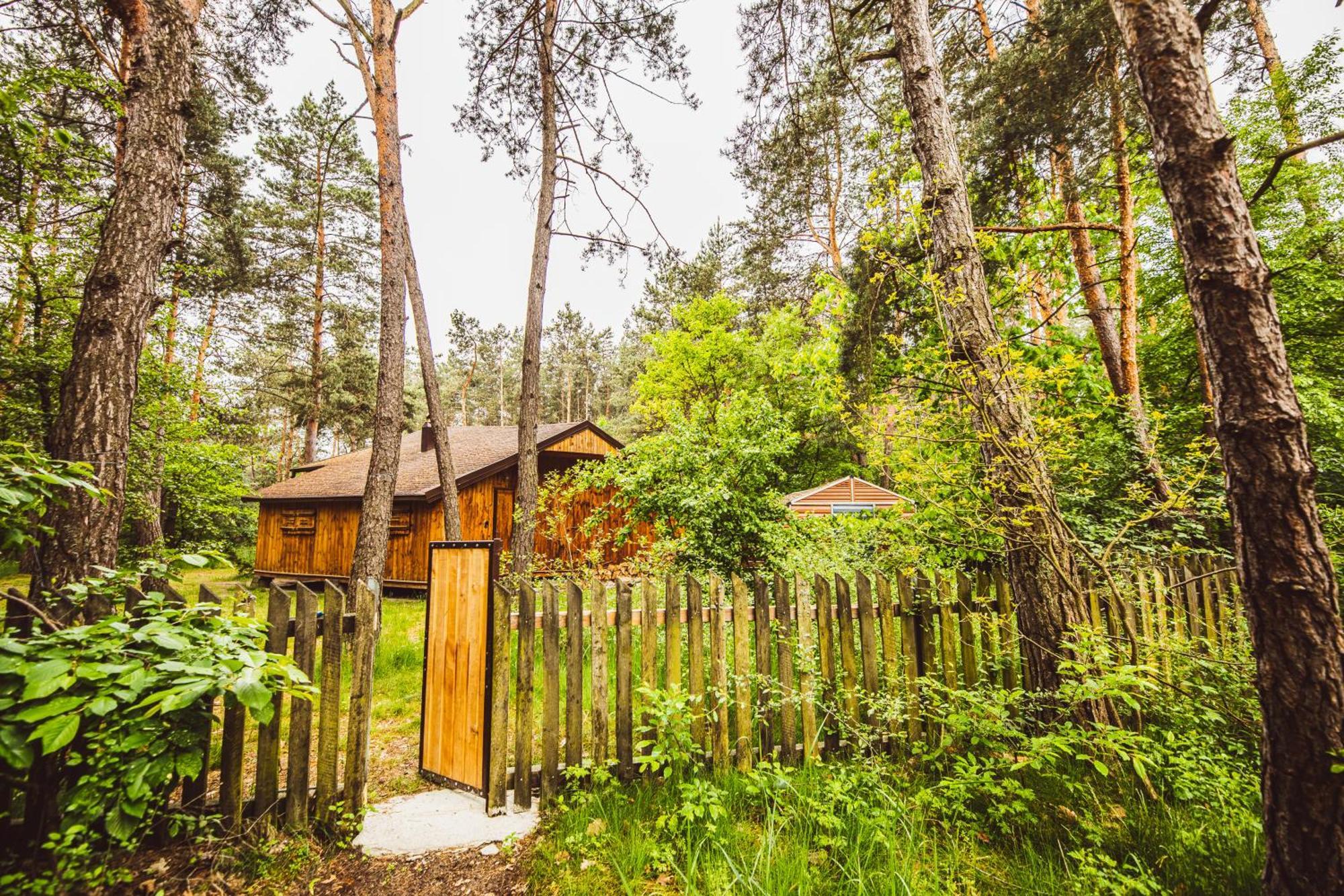 Cozy Nature Retreat With Patio Fireplace Garden Maciejowice Экстерьер фото