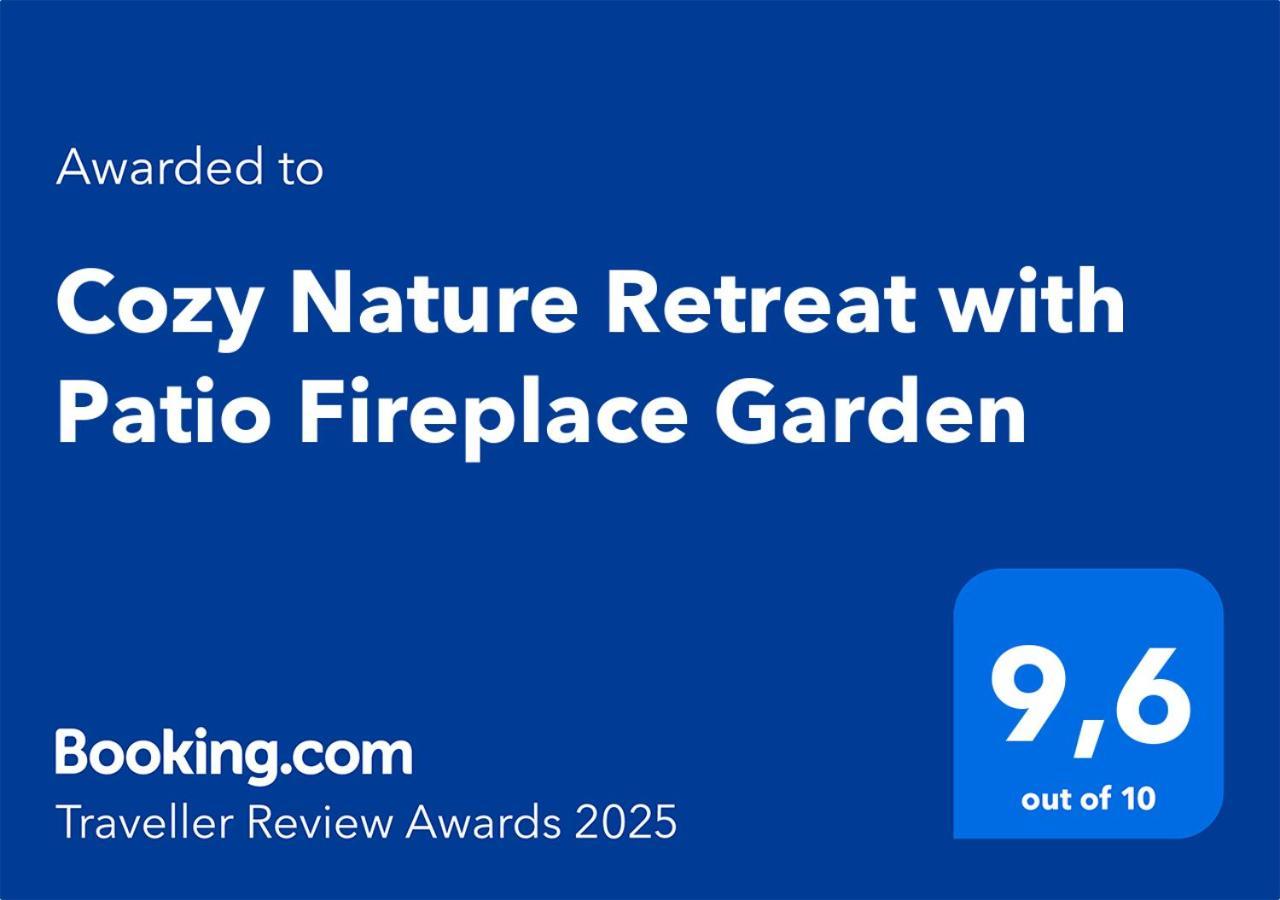 Cozy Nature Retreat With Patio Fireplace Garden Maciejowice Экстерьер фото